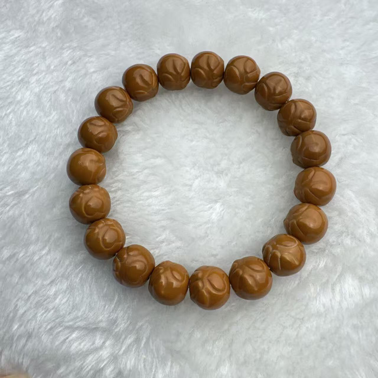 猫爪猴头核桃手串12mm左右全品光珠猴头文玩单圈