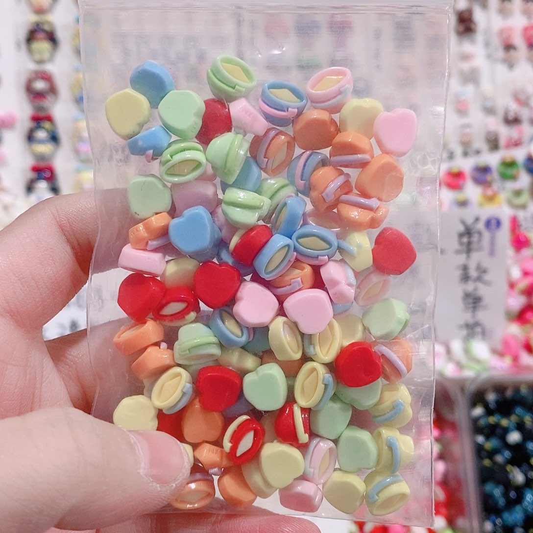 树脂想念（超迷你）金粉沙滩桶100个混