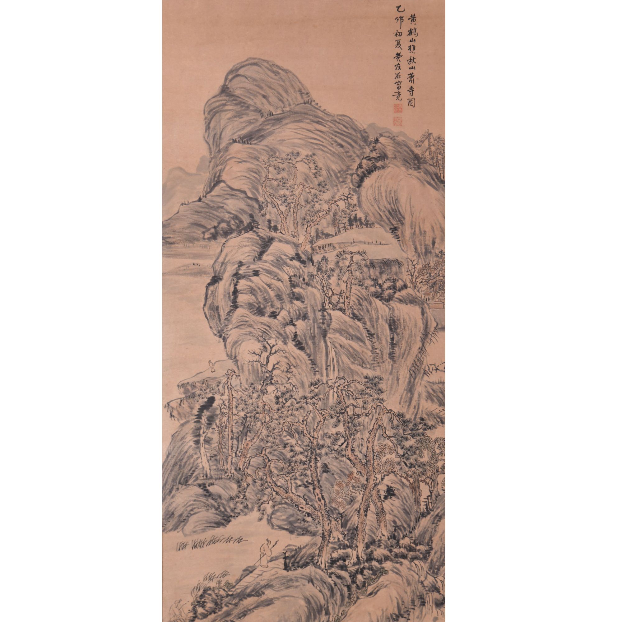 LOT.016【山水】纸本立轴B0503-719预展手绘专场