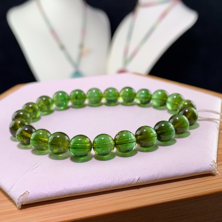 双色碧玺手链未镶嵌