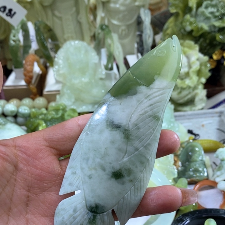 岫玉岫玉手把未镶嵌