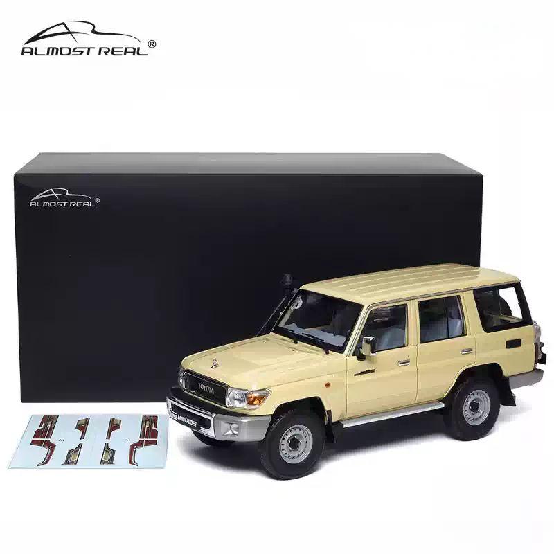 AlmostReal1/18丰田Land车模玩具车Cruiser762017款