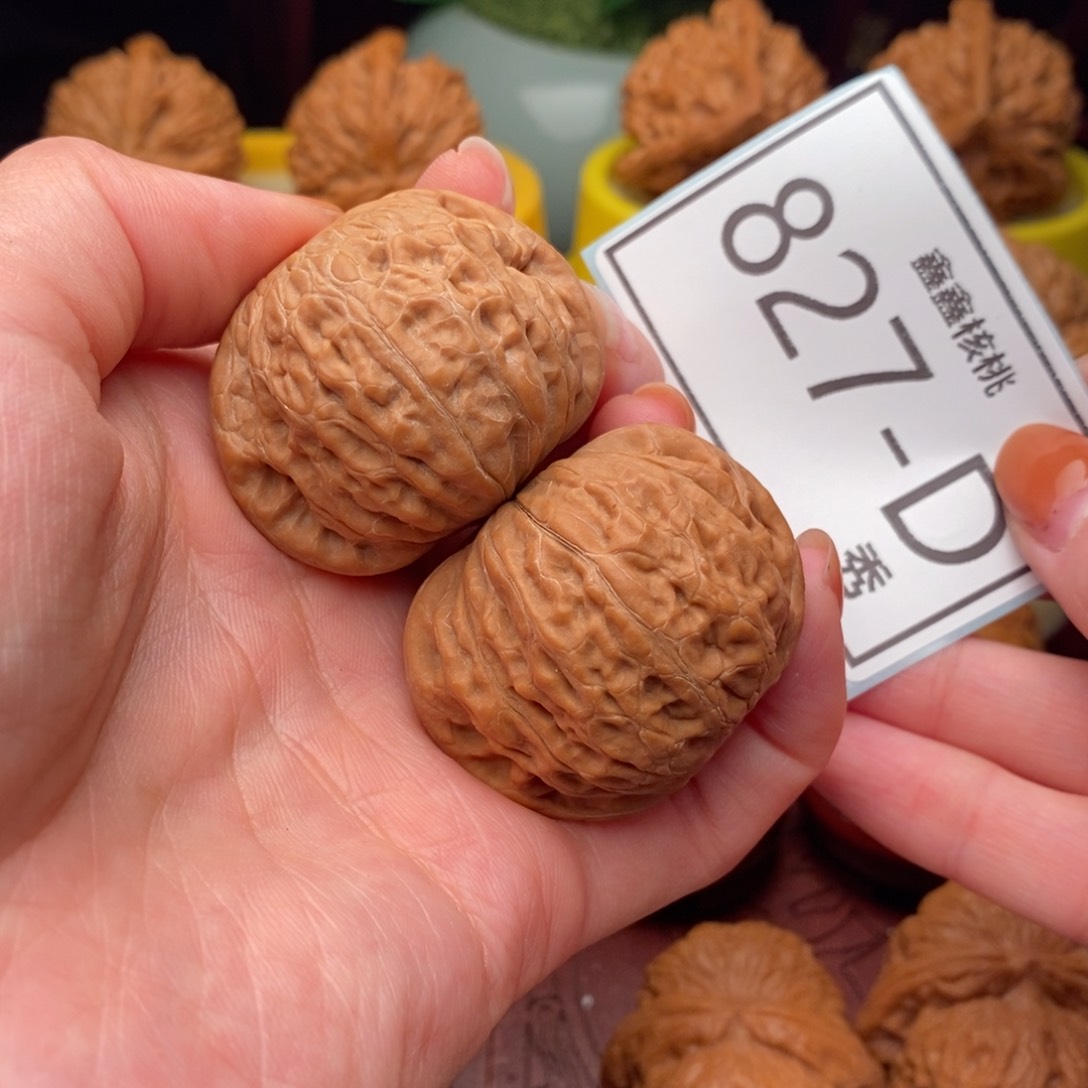 文玩核桃把件铁锤40