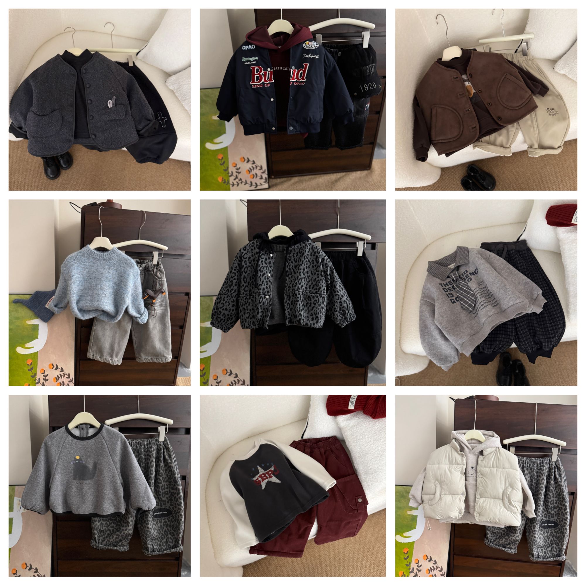 【秋冬款单件501】2025秋冬季新款儿童时尚韩版潮流男童休闲百搭套