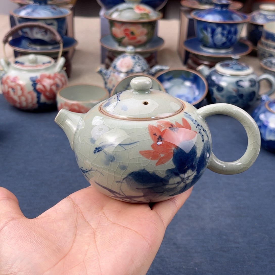 杯景德镇手绘手工茶具