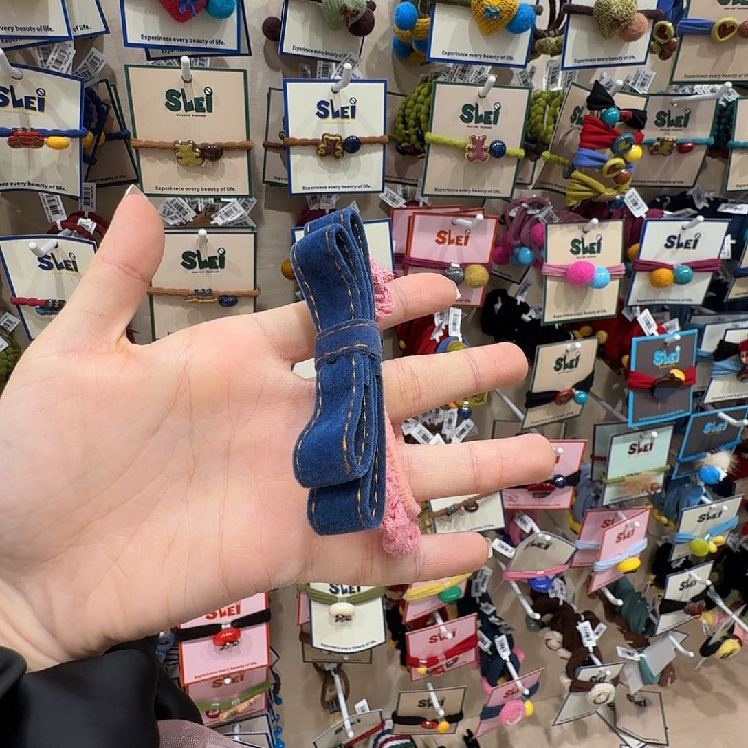 皮质非金属好看的发绳都