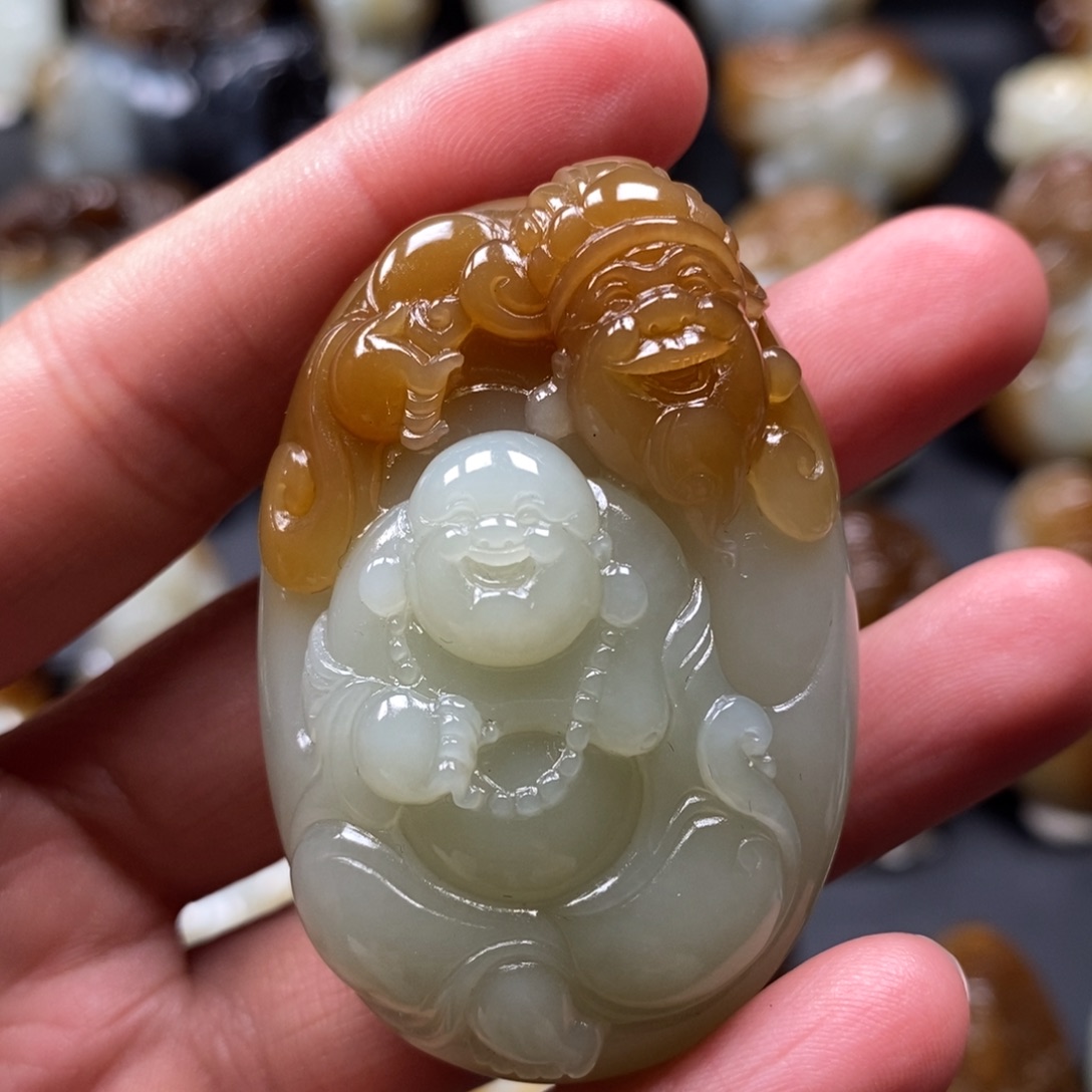 和田玉挂件未镶嵌