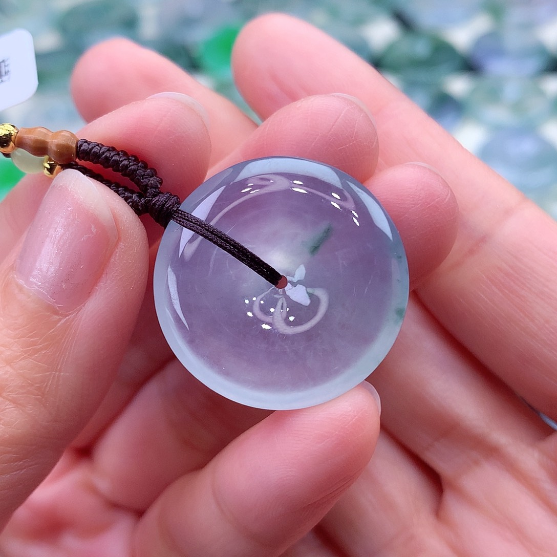 颈饰未镶嵌翡翠编号107-尺寸25/5.6