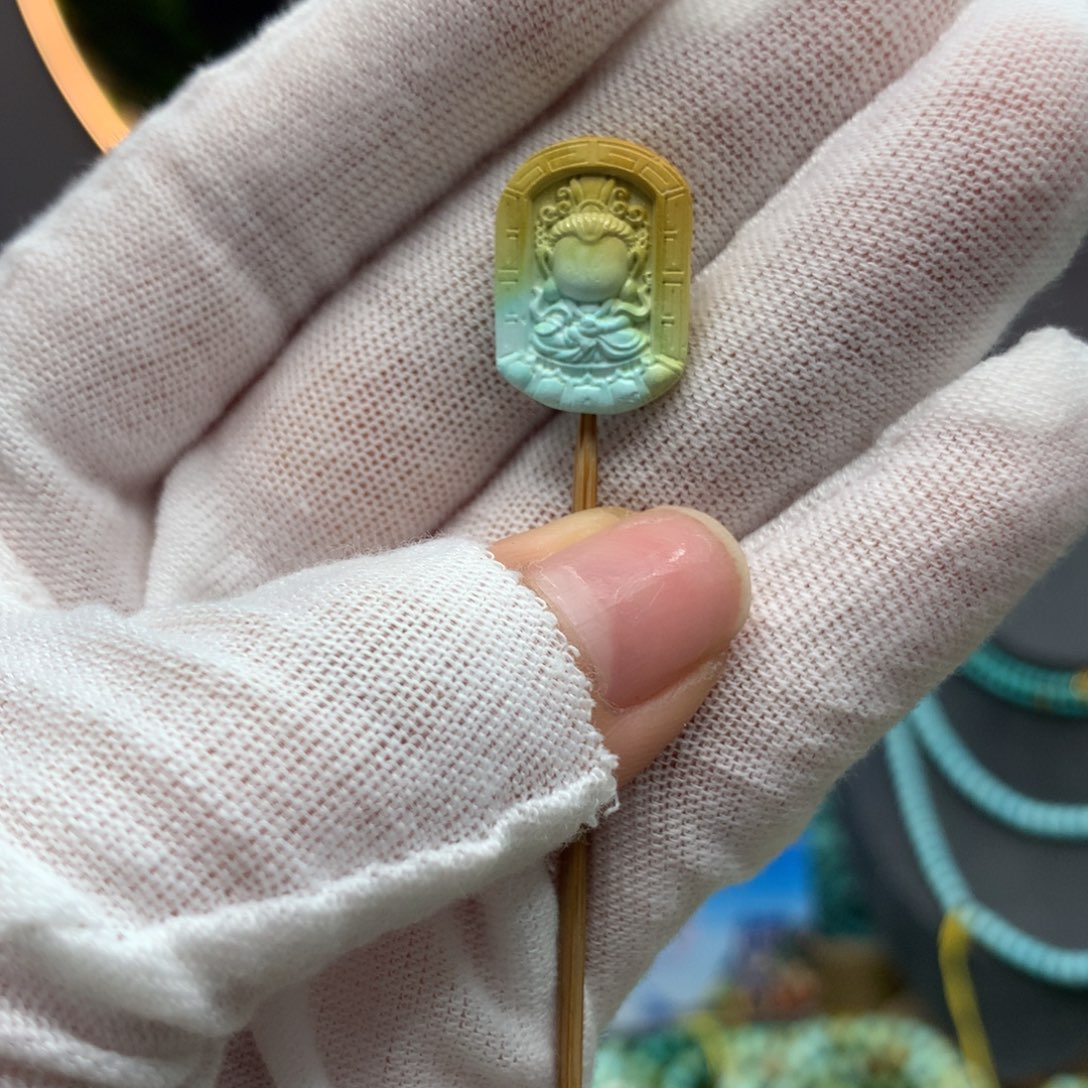 绿松石挂件未镶嵌