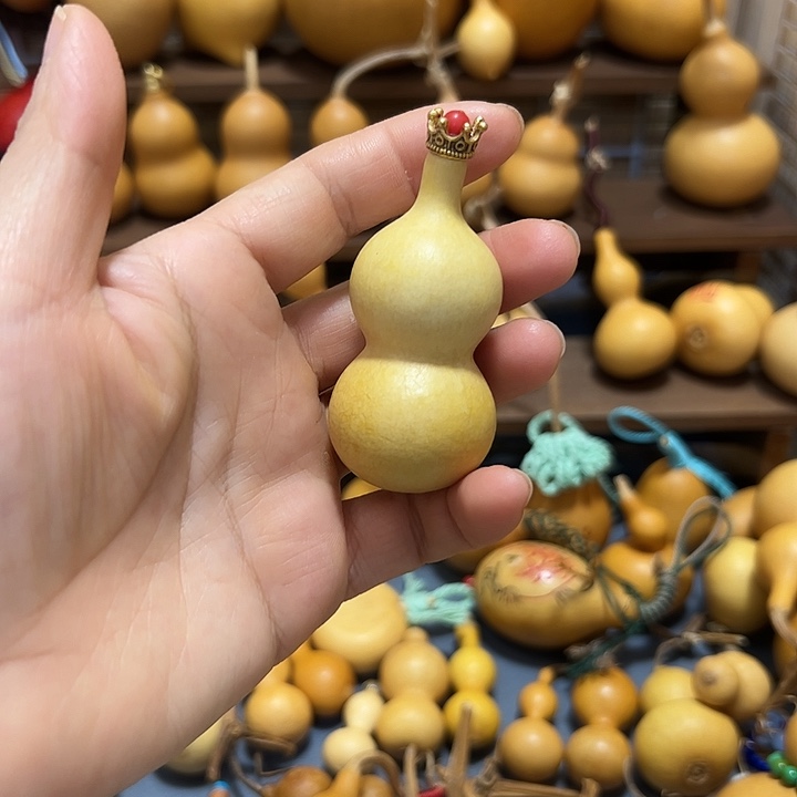 镶口葫芦娃手把件