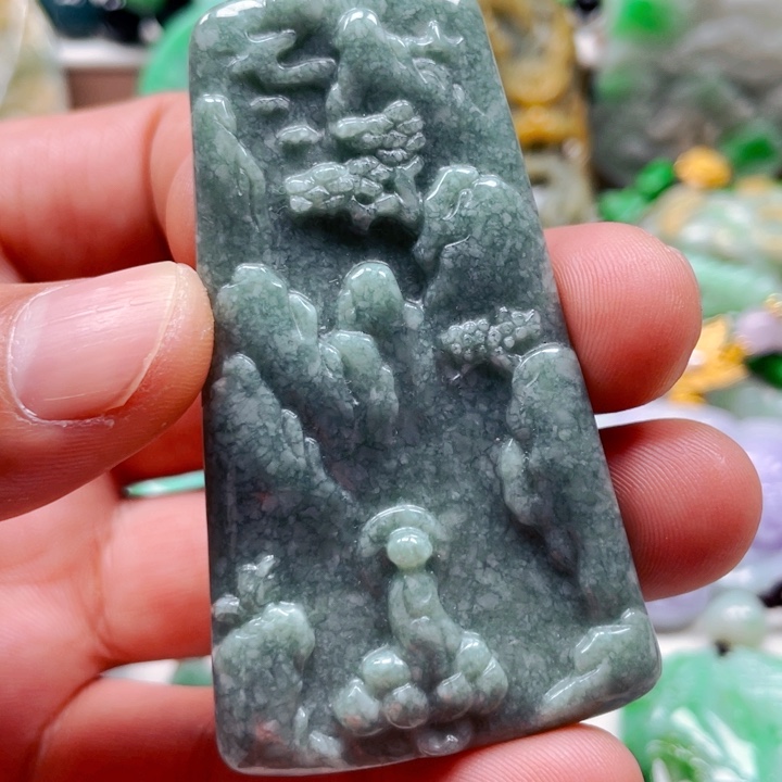 翡翠吊坠(不含链)未镶嵌
