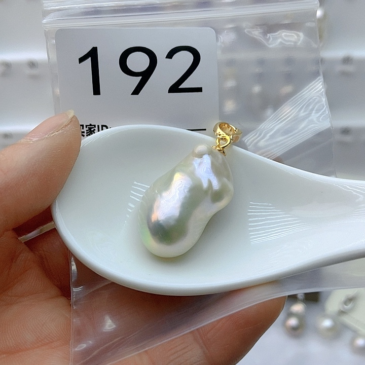 淡水珍珠颈饰银S925镶嵌