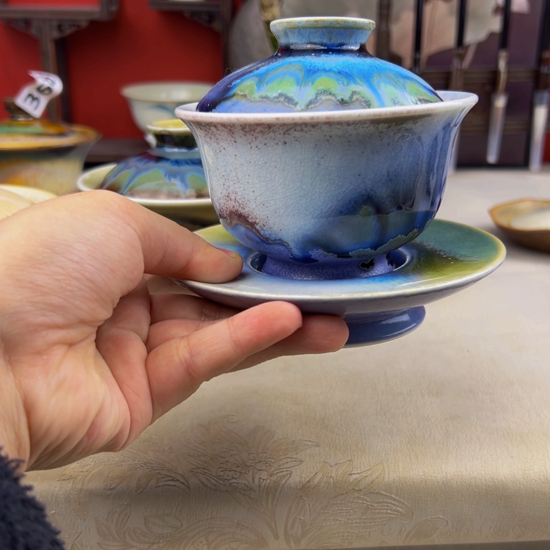 杯子纯手工柴烧主人杯