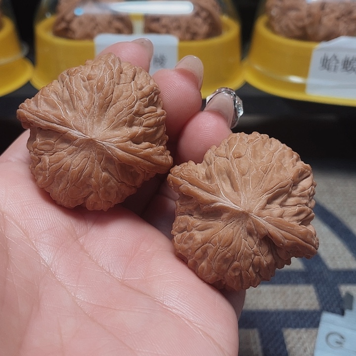 文玩核桃把件磨盘42