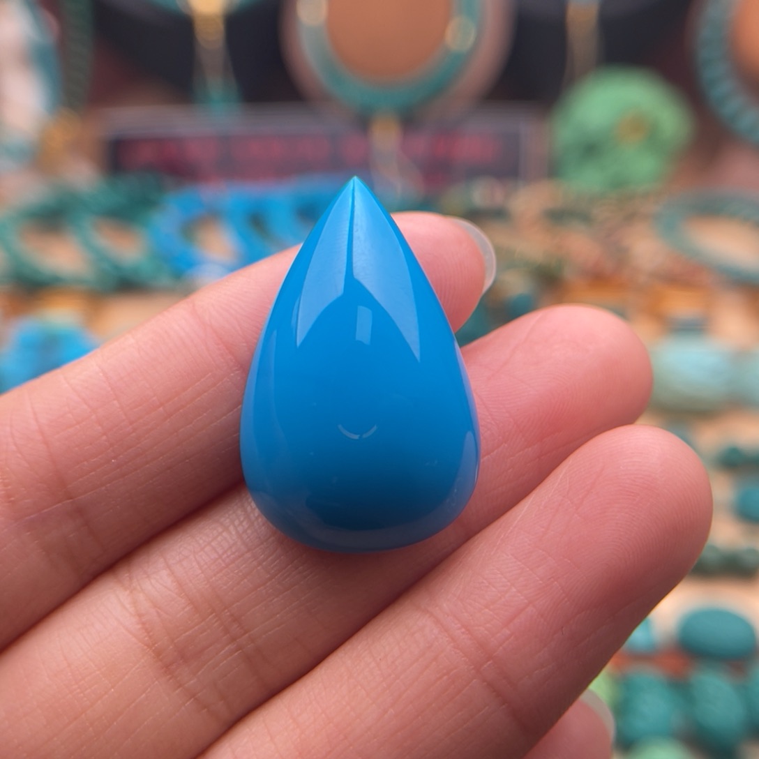 绿松石珠宝奇石未镶嵌