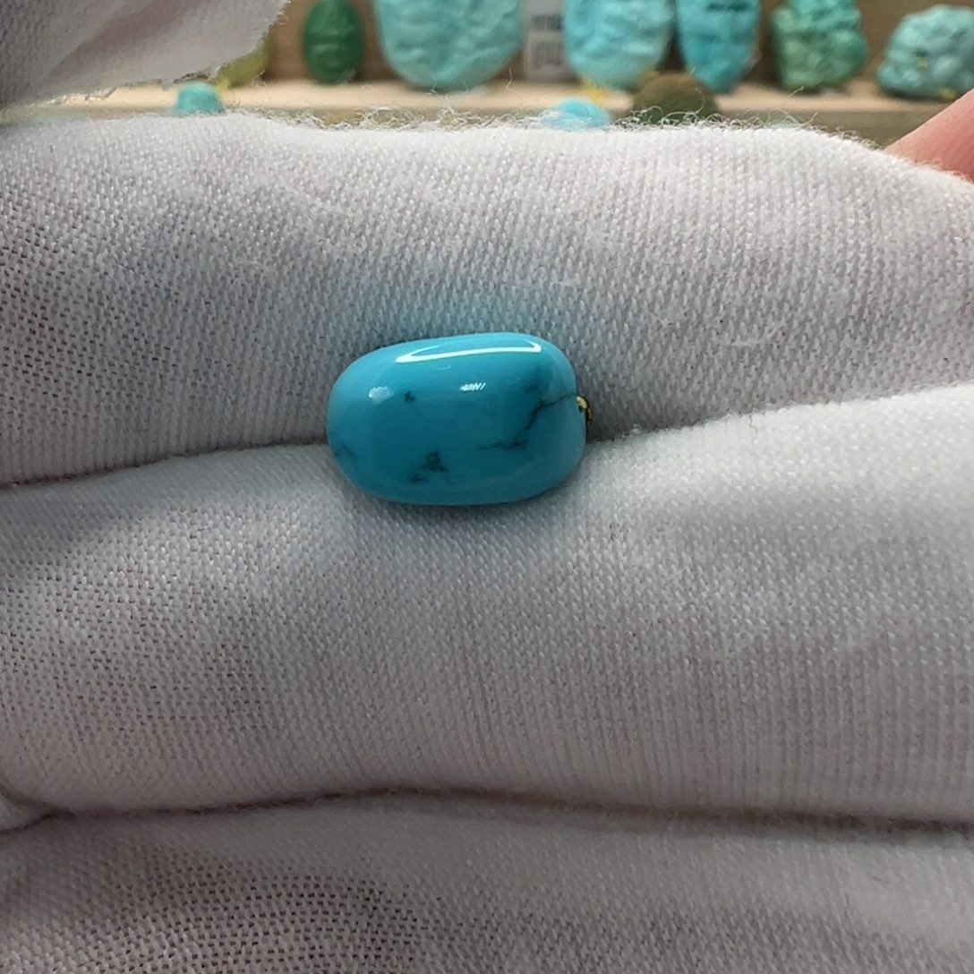 未镶嵌绿松石随形8mm