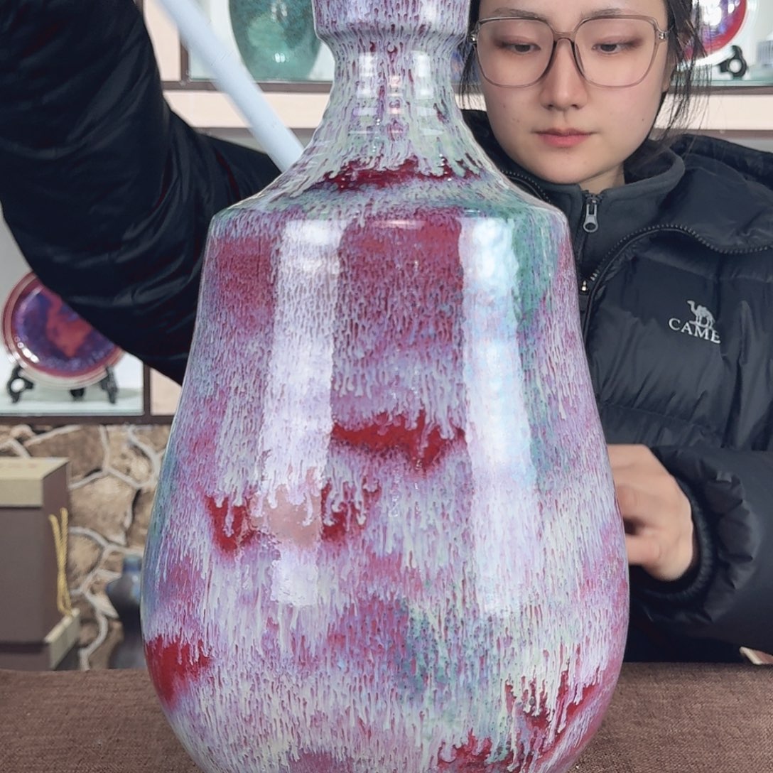 瓷片少年渡钧 钧瓷收藏品