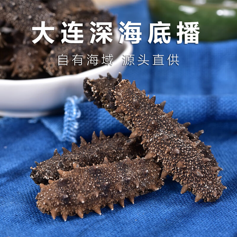 大连底播海参淡干海参辽刺参