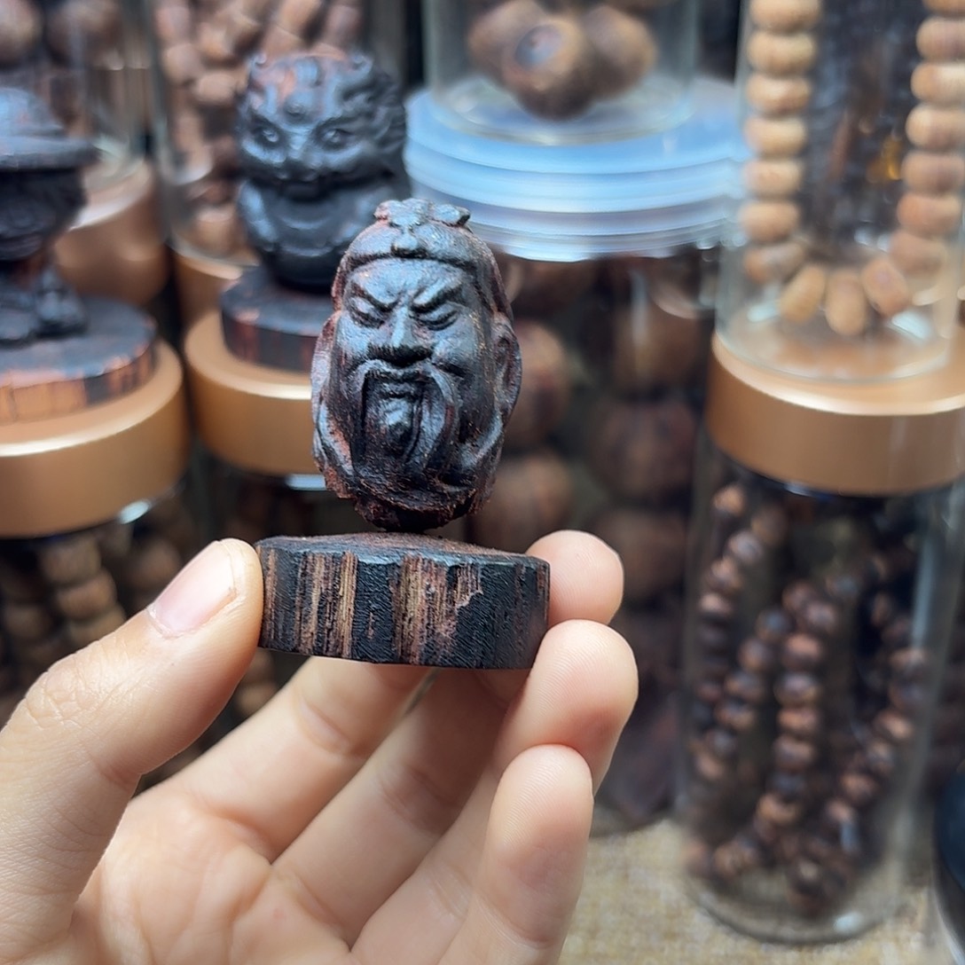 降真香其他关公挂件摆件