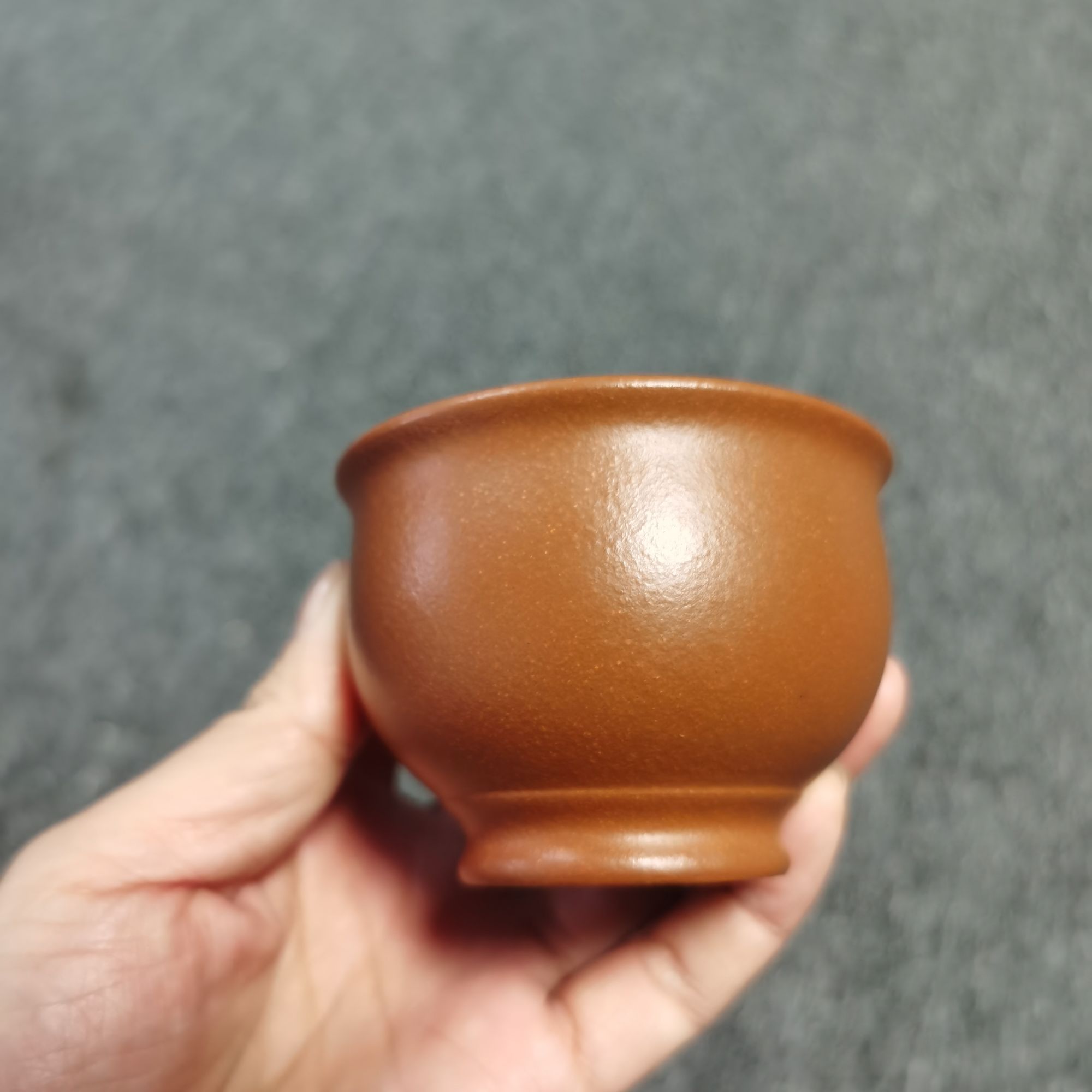 降坡泥主人杯正宗紫砂杯纯手工茶杯紫砂主人杯紫砂茶杯茶具全手工