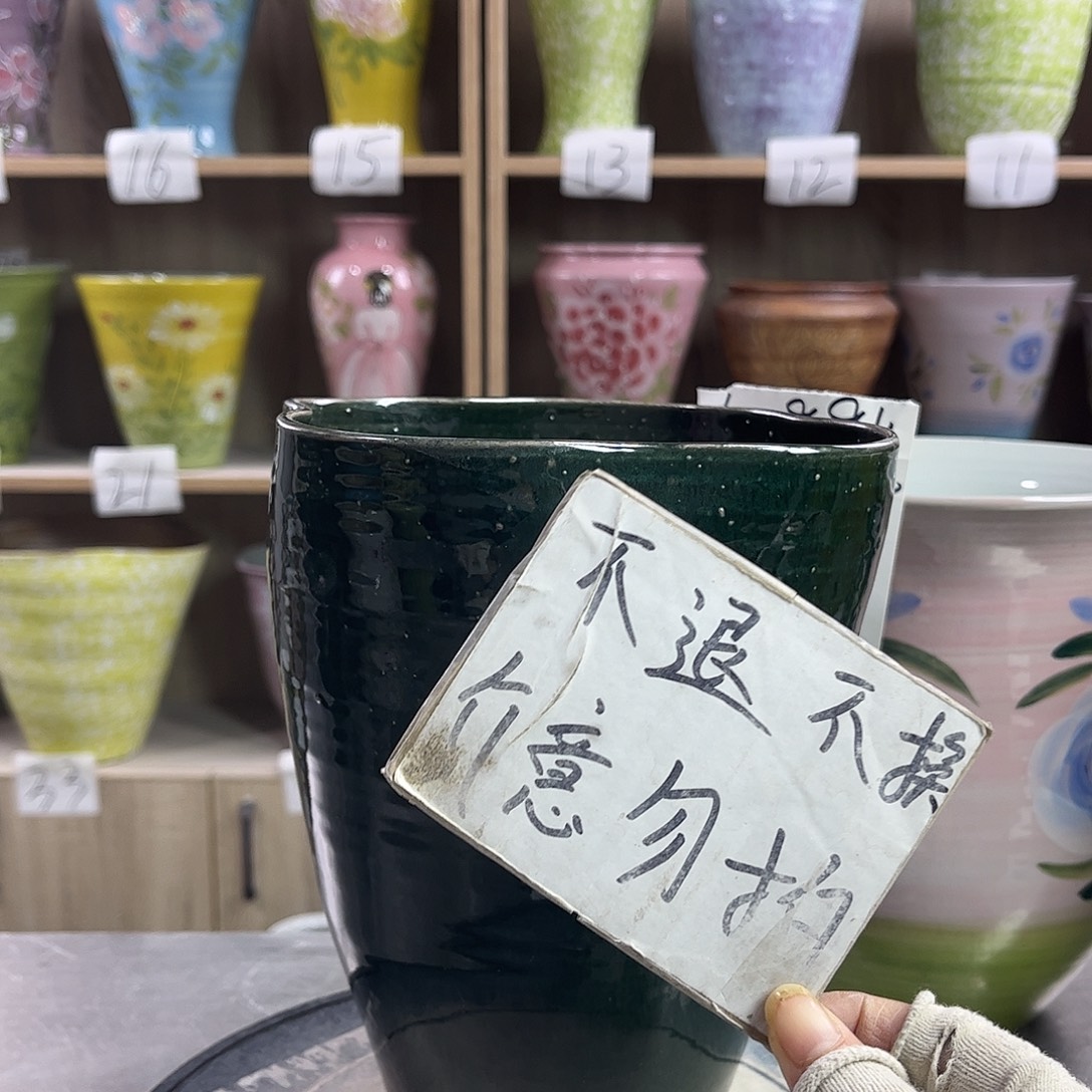 景德镇陶瓷花盆花盆