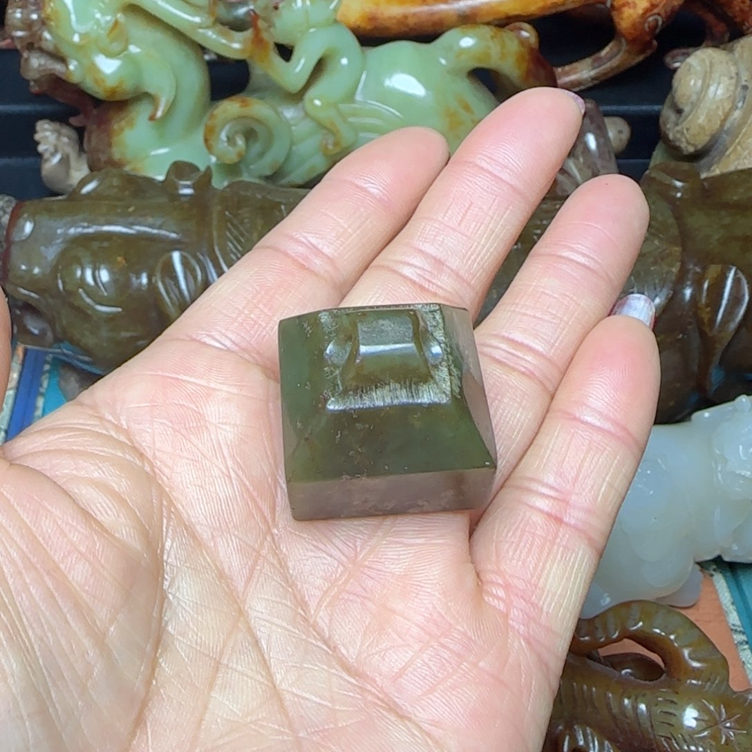 和田玉印章未镶嵌