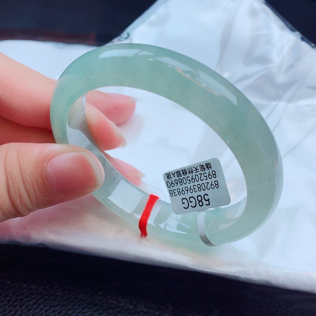 翡翠未镶嵌手镯天然缅甸翡翠A货手镯 