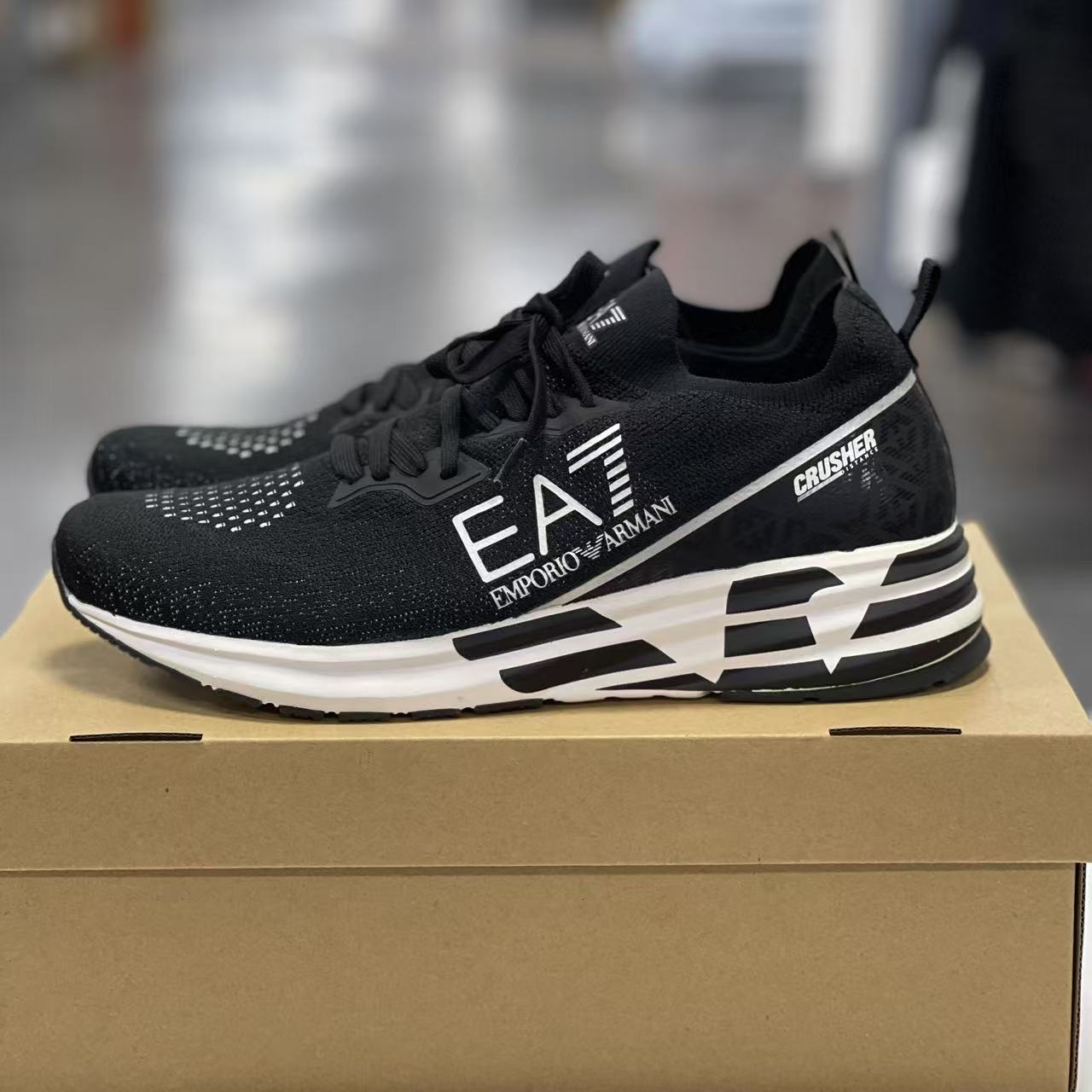 EMPORIO ARMANI/安普里奥·阿玛尼HTH 7月22号无原盒透气休闲鞋