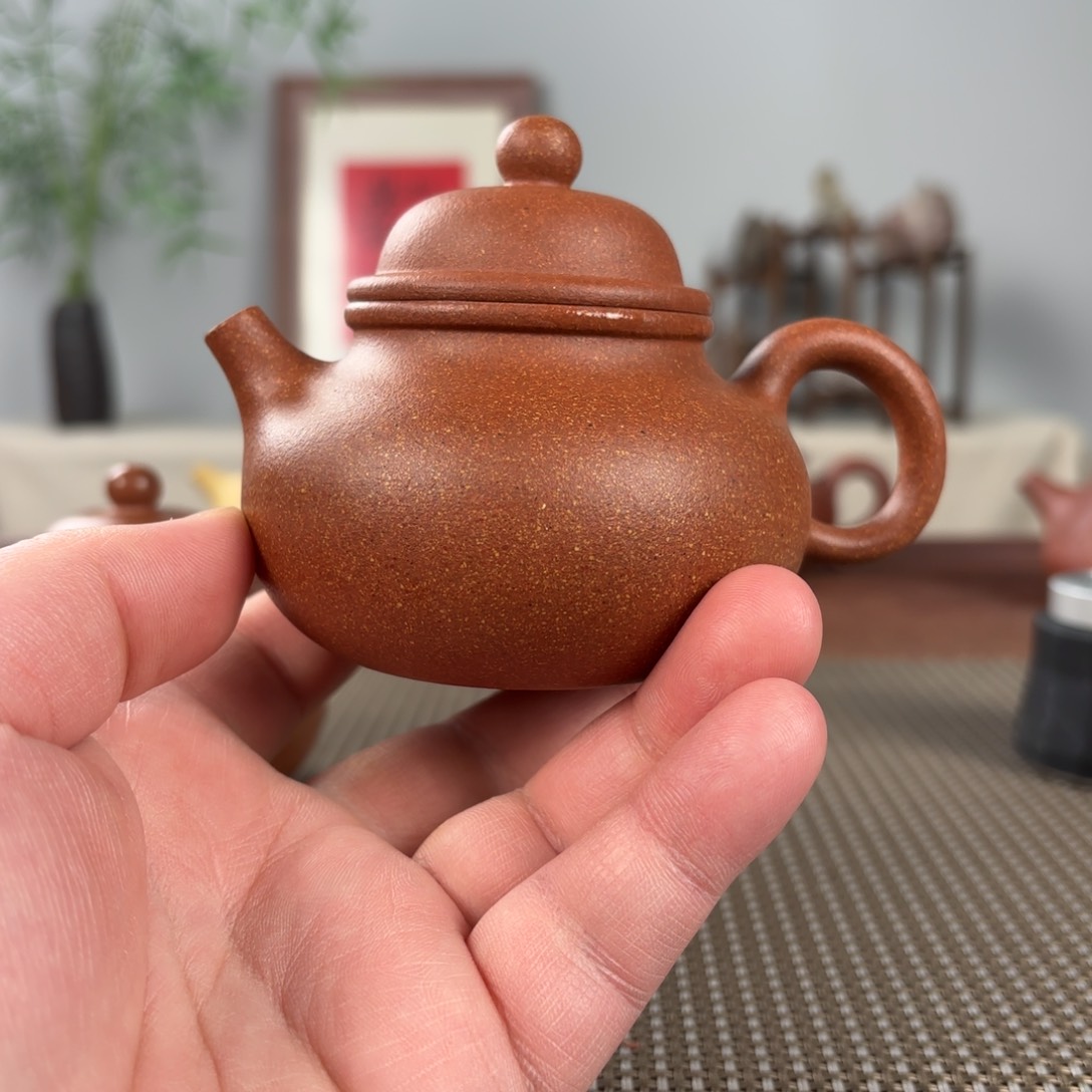 紫砂茶壶黄龙山原矿紫砂壶