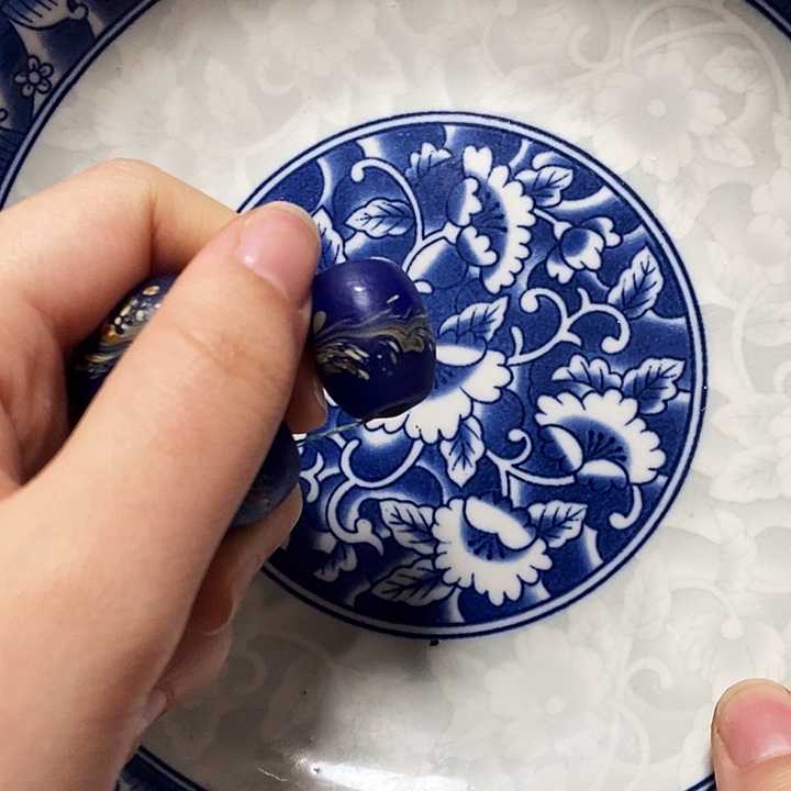 瓷片瓷片瓷器摆件1个
