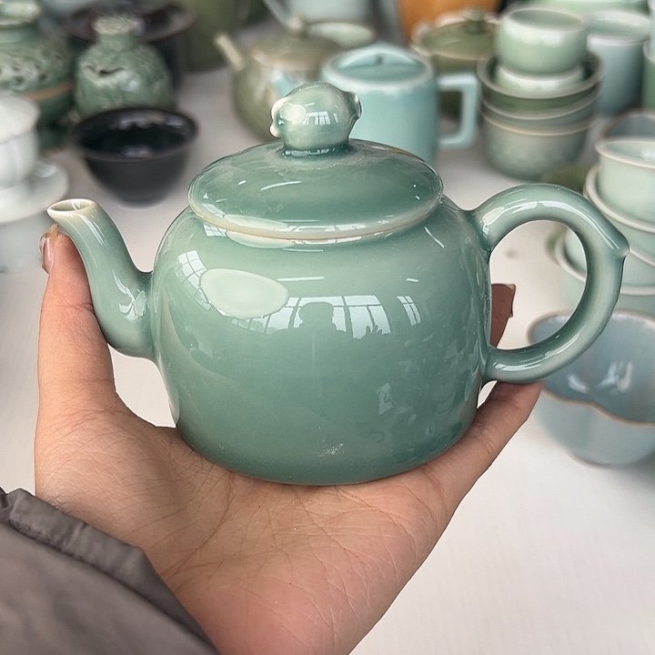 小米茶器龙泉青瓷