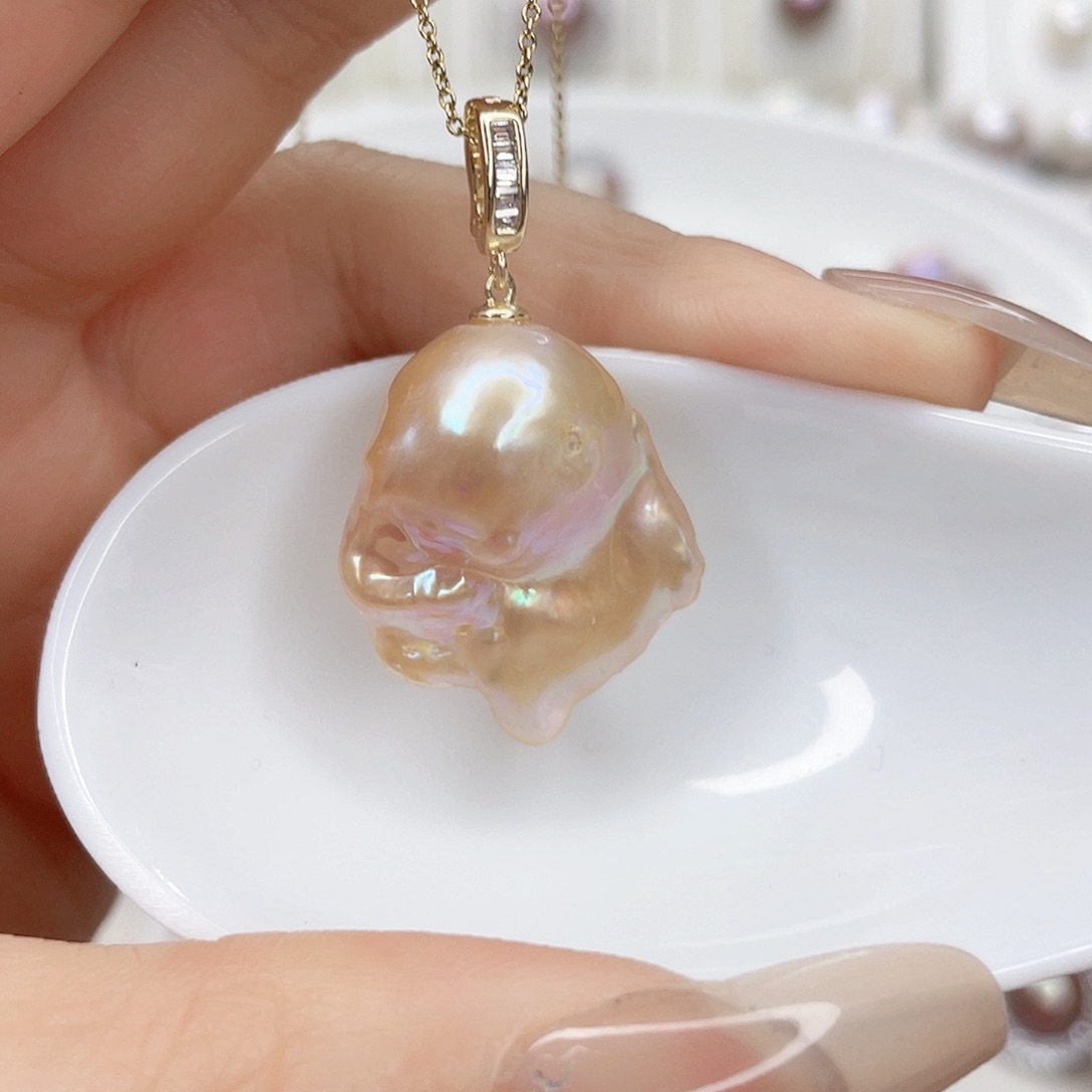 淡水珍珠颈饰未镶嵌