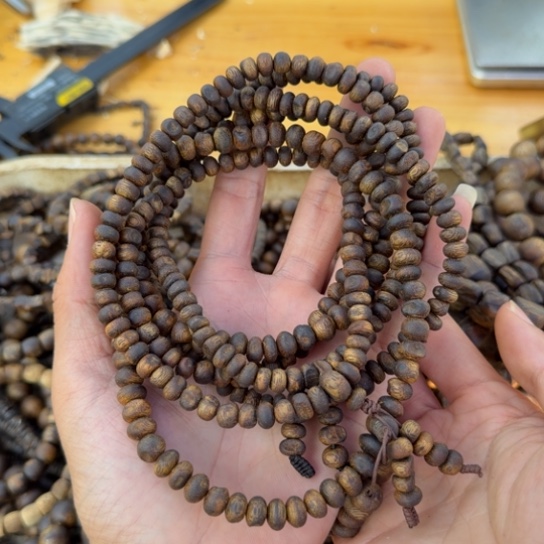 沉香沉香碎屑三圈虫漏罗门黑棋15克多样性发一