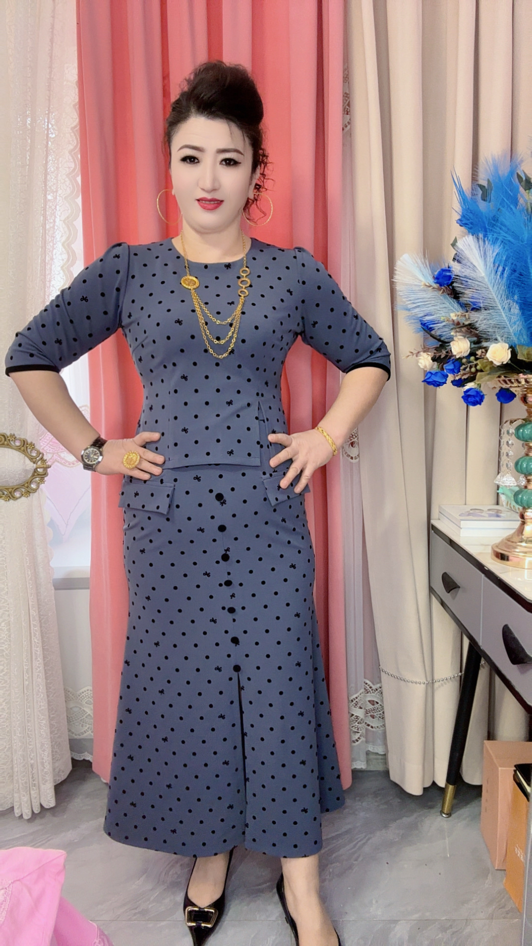 新款女装气质两件套