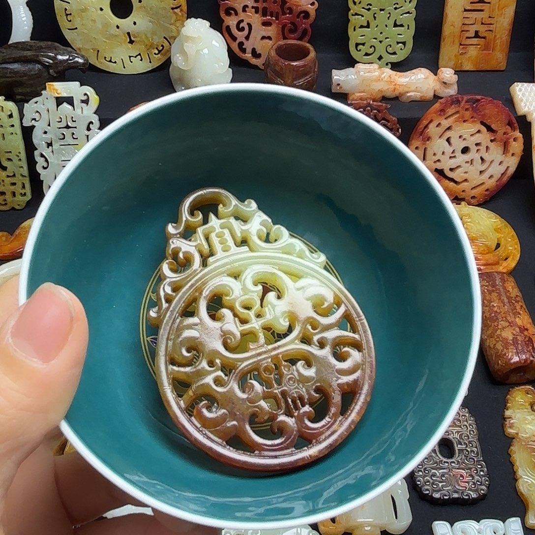 永***士瓷片精美摆件摆件