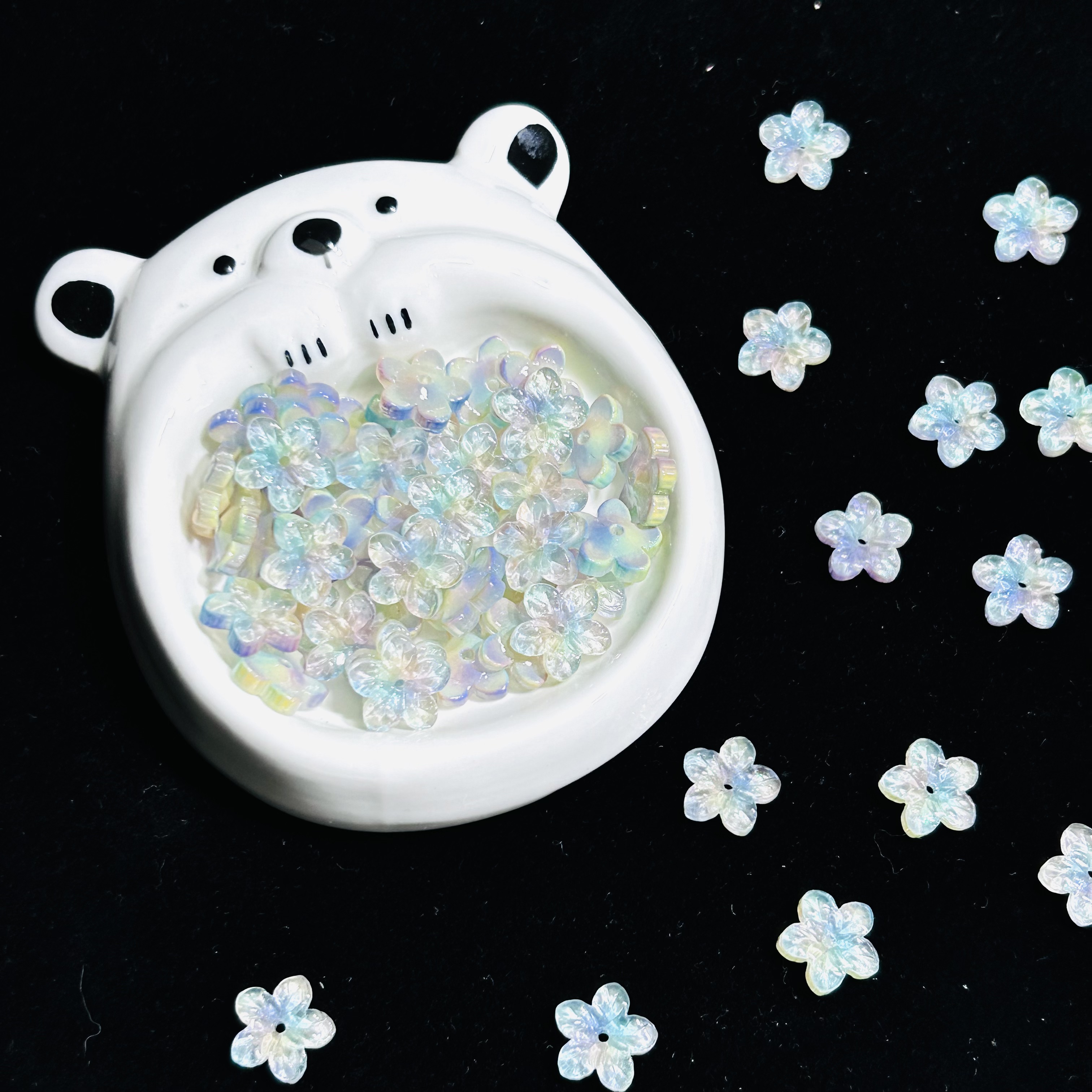 琉璃珠手编手串手链挂件饰品创意DIY手工配件首饰串珠把玩