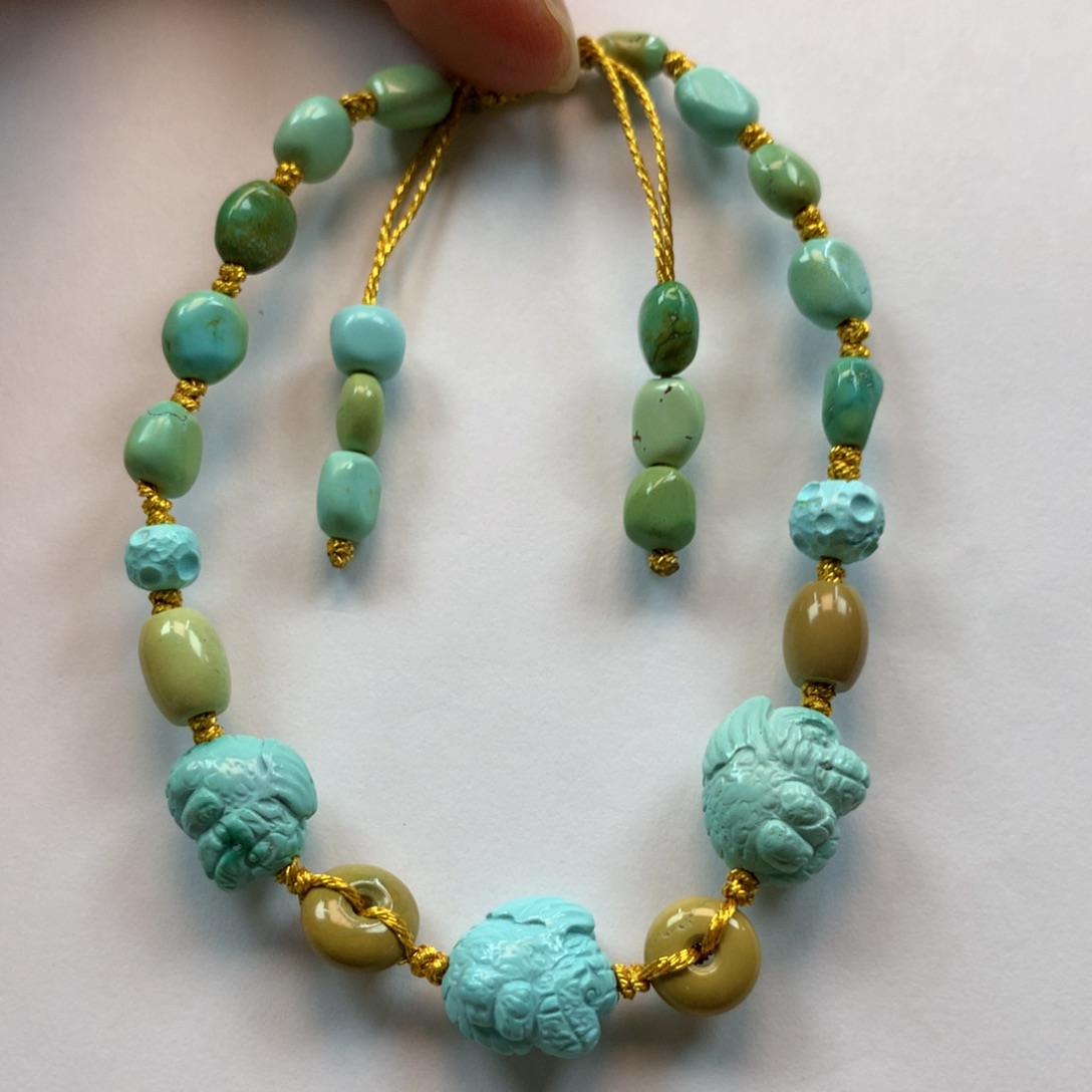 绿松石手串未镶嵌