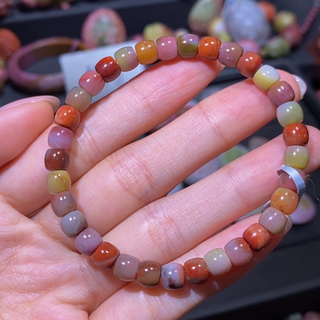 【闪购商品】玛瑙/玉髓手串未镶嵌盐源玛瑙