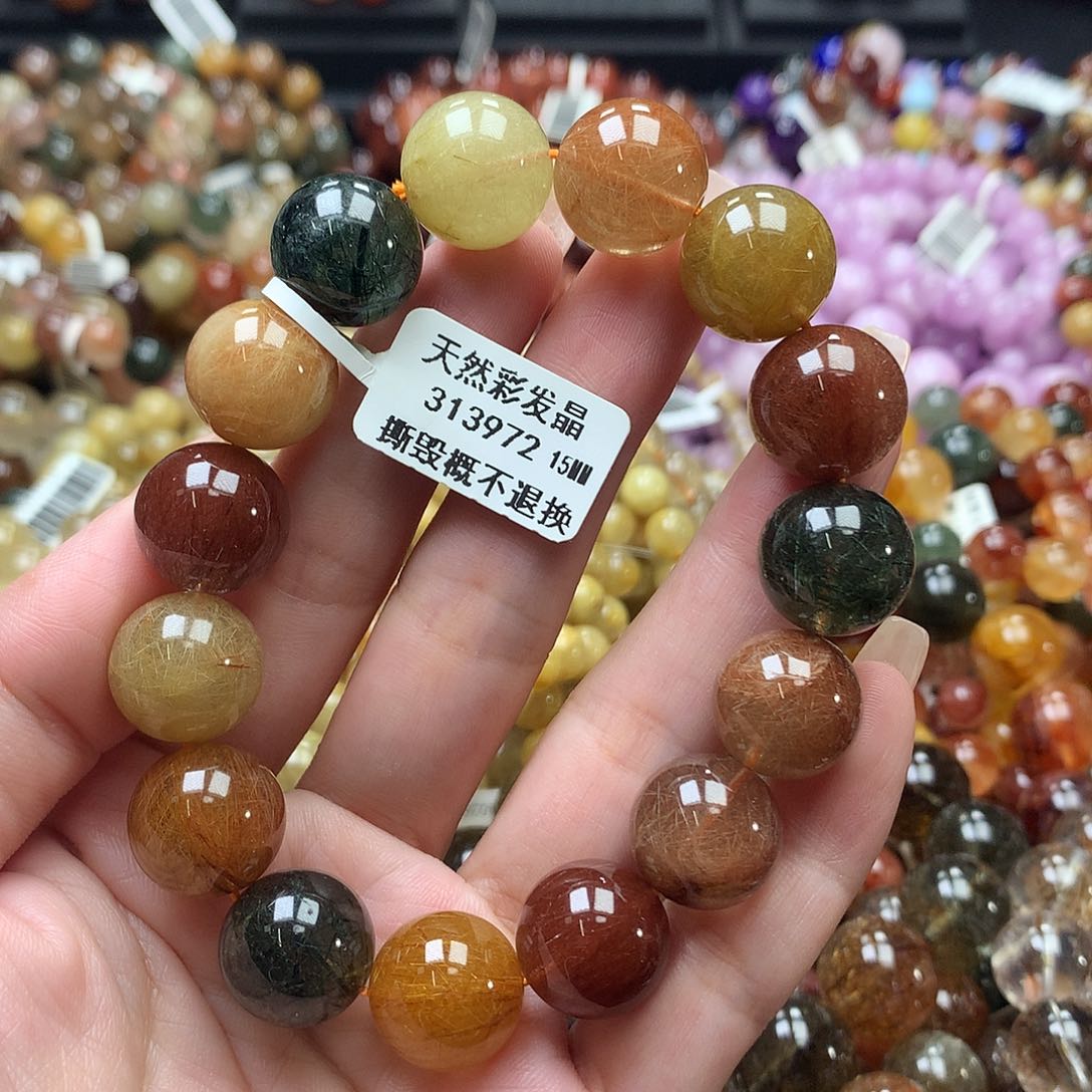 未镶嵌手链水晶，