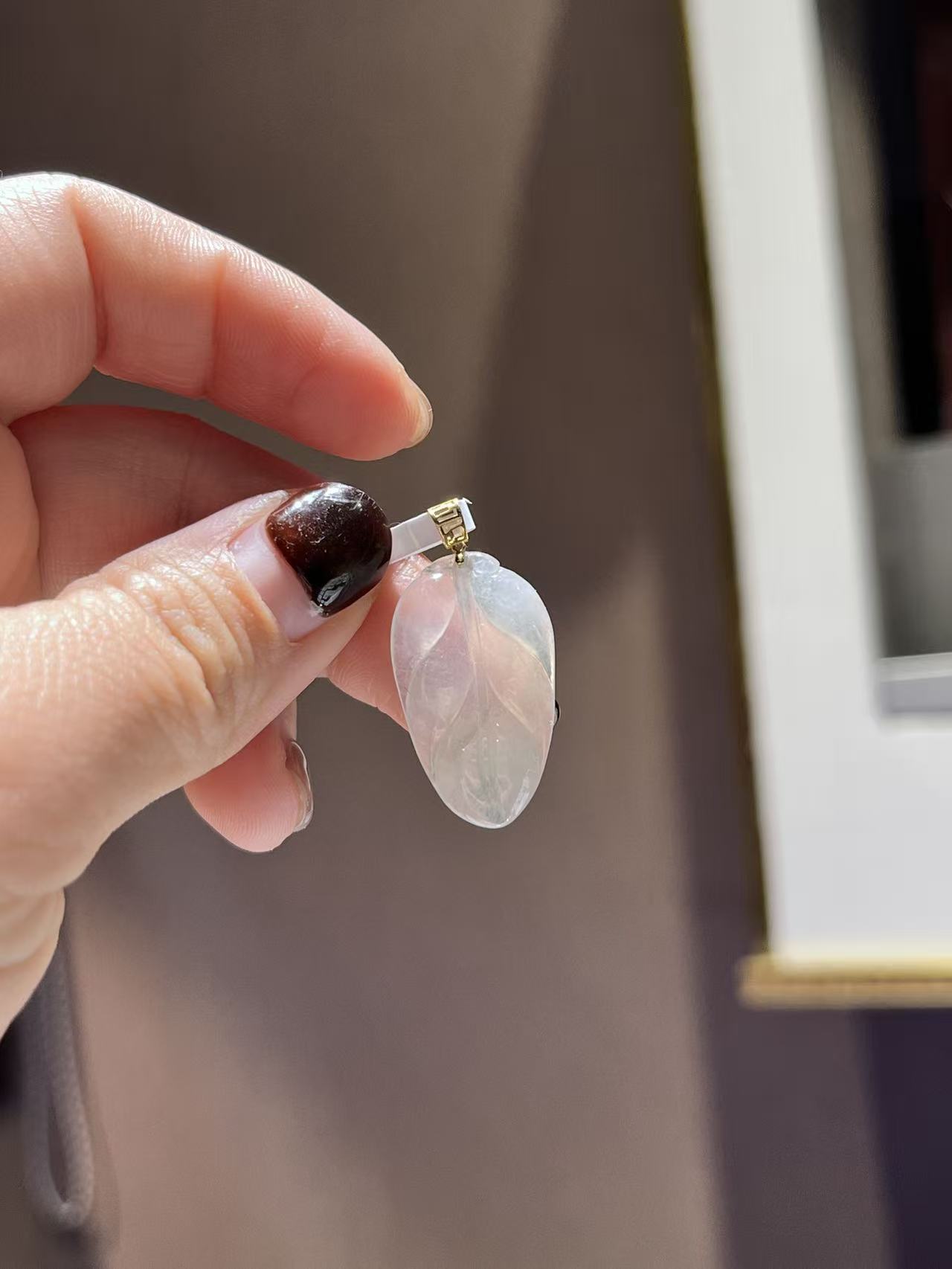 翡翠叶子百搭气质款