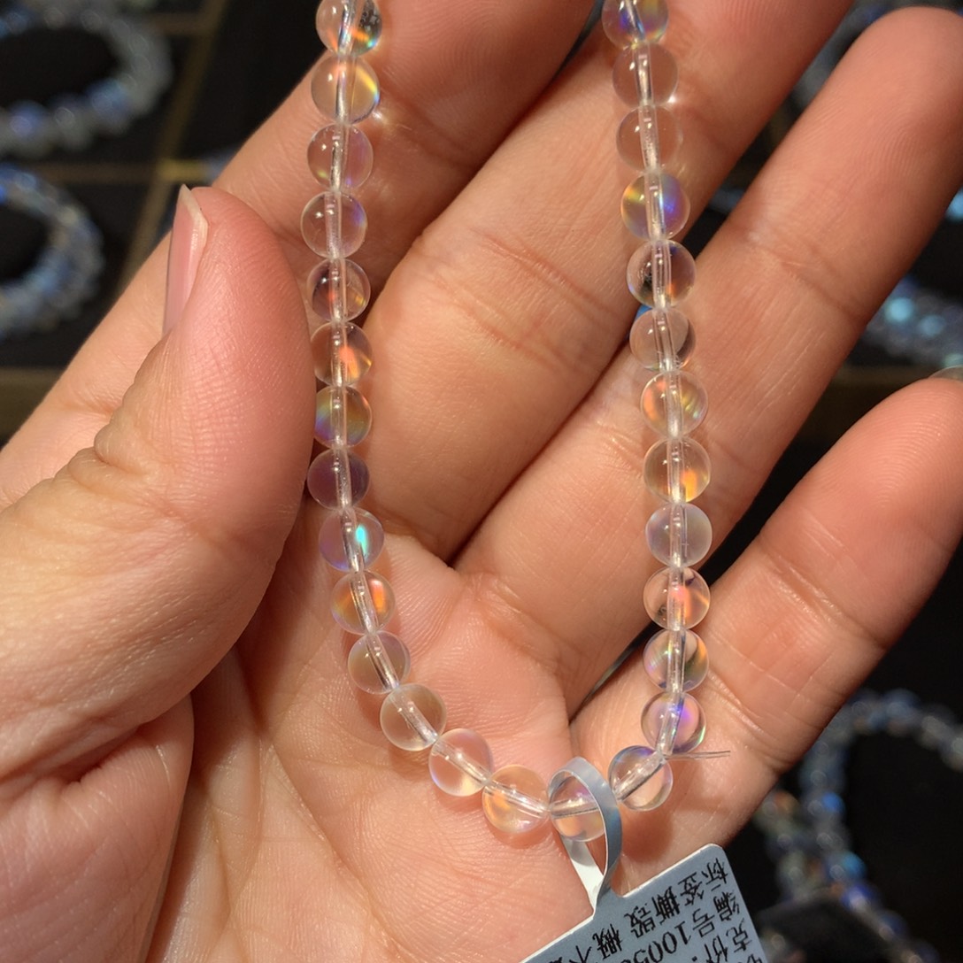 月光石手链5.6未镶嵌