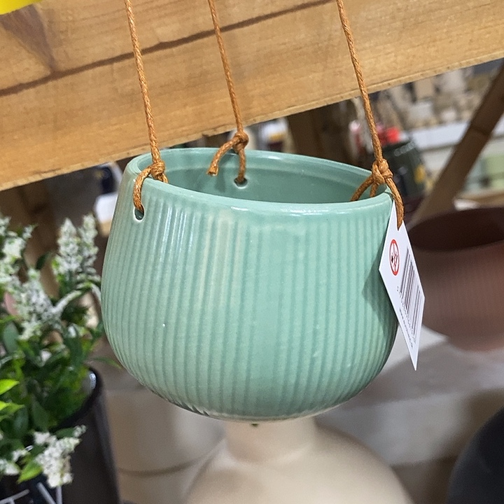 陶瓷花盆有孔 瑕疵介意勿拍 