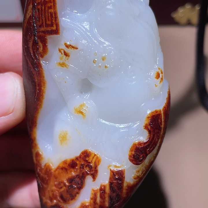 和田玉挂件未镶嵌彬*D1