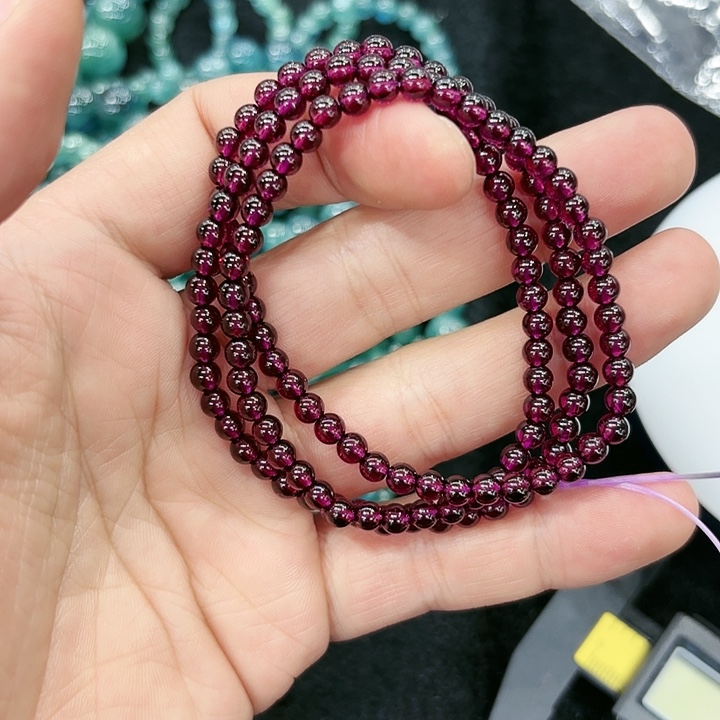 水晶手链未镶嵌—****鱼紫