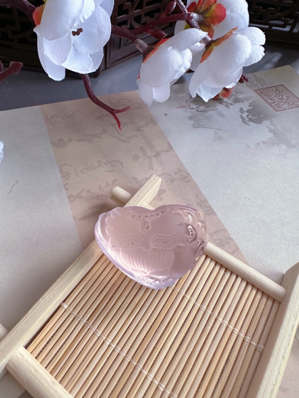 非金属陶瓷吊坠 【如意堂奶奶设计】（心相印）九尾古月吊坠