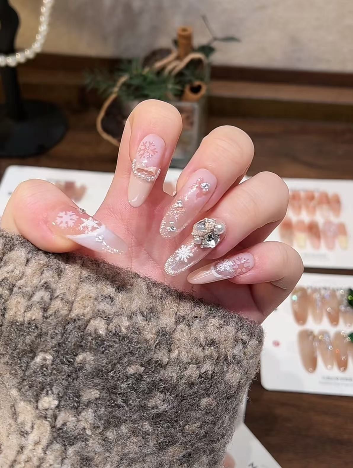 NANNAN[初雪]手工穿戴甲H710（XX-08）