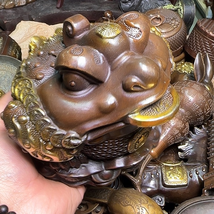 铜器办公室茶室摆件