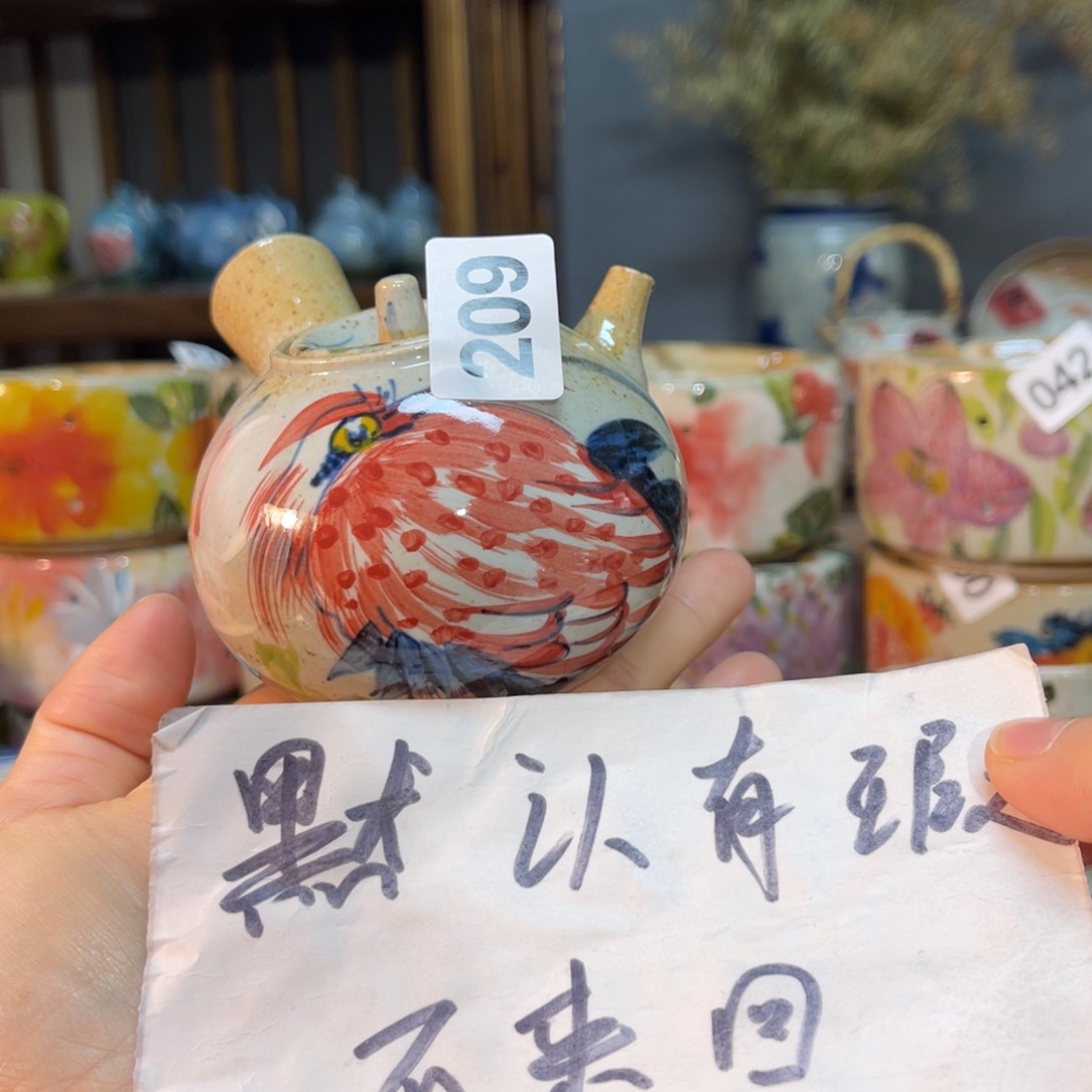 杯素浅陶瓷手工手绘