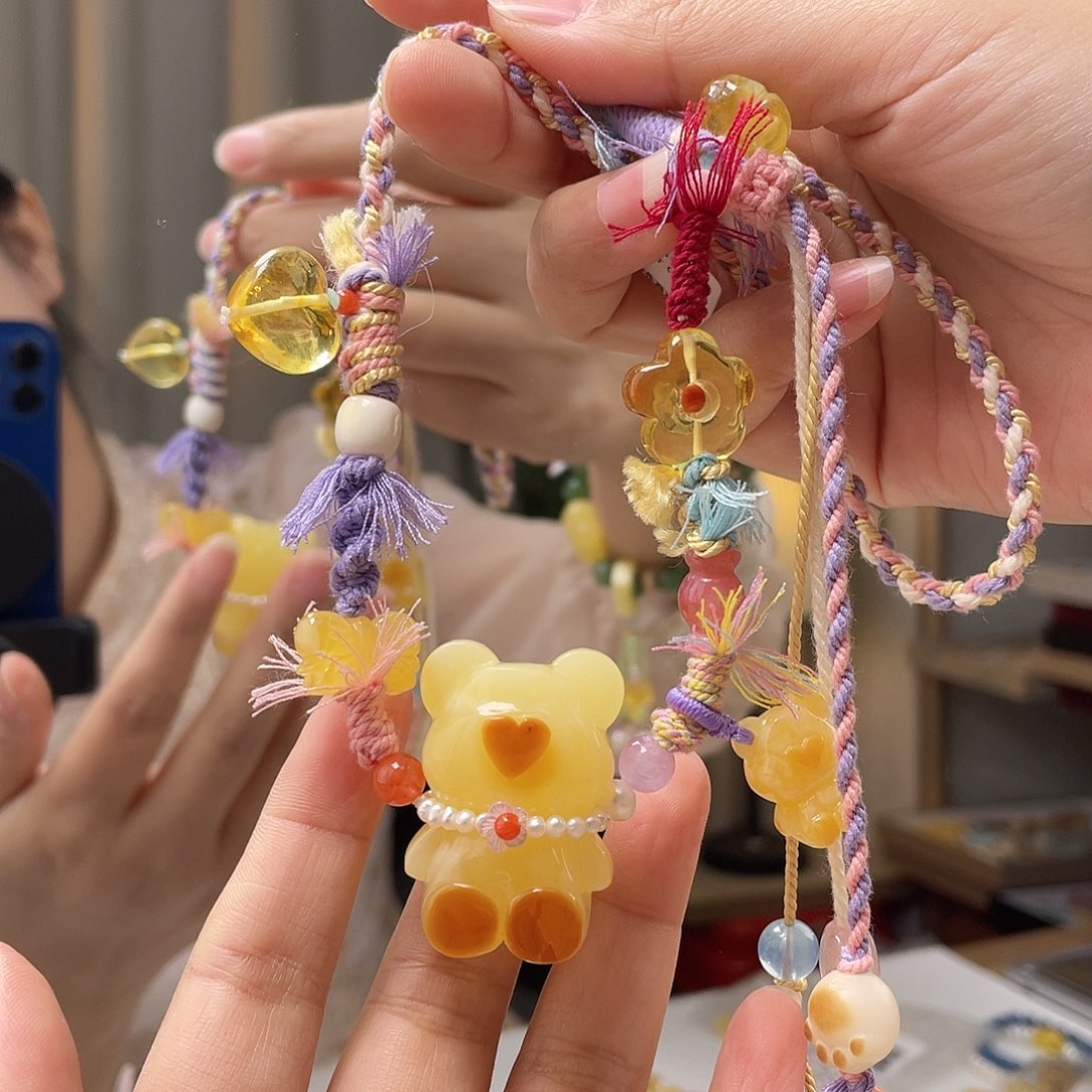 蜜蜡裸石未镶嵌蜜蜡吊坠