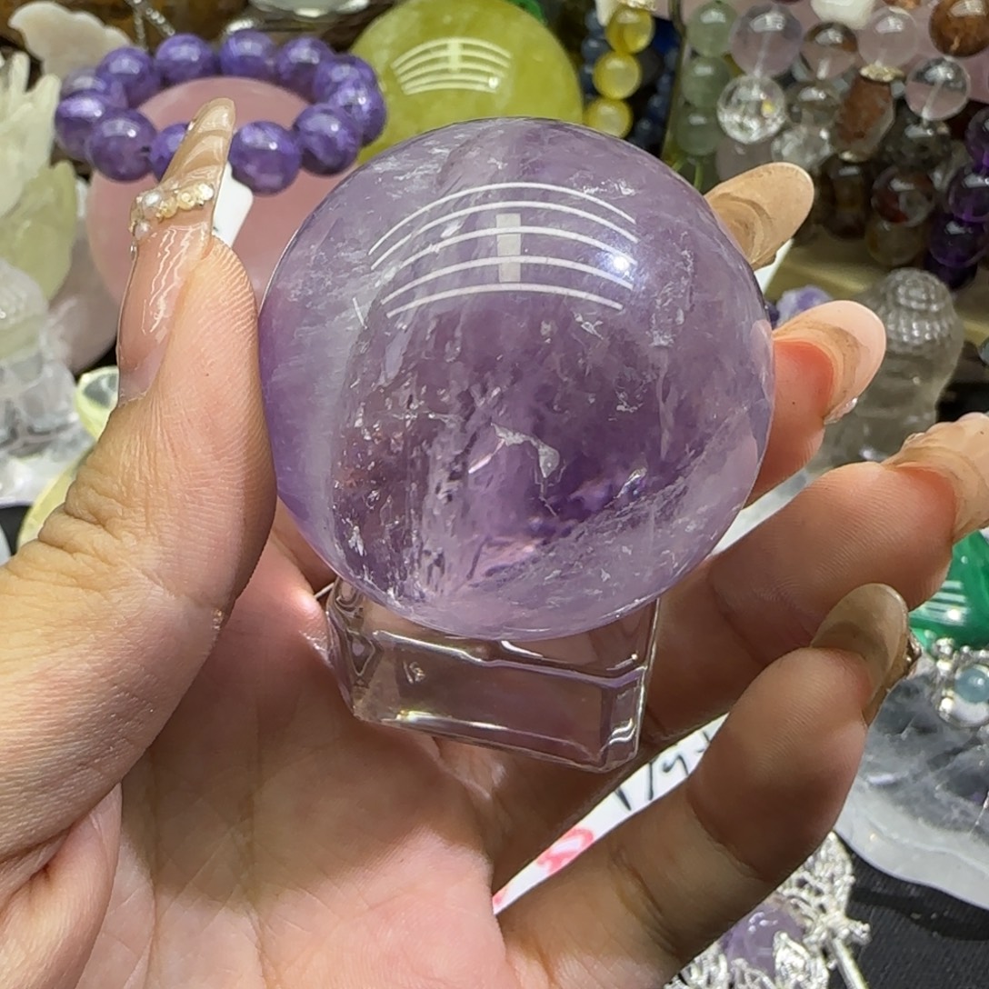 二***小紫晶眼镜未镶嵌紫水晶